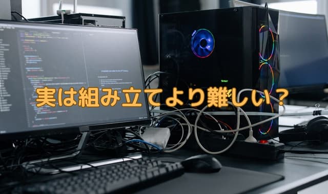 【自作PC完成後】やることリスト完全版 – 現役ショップ店員が解説