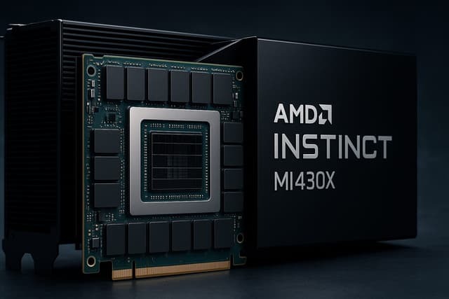 AMD、Instinct MI430Xを発表。HBM4メモリ432GB搭載でHPC・Sovereign AI向け、NVIDIAに対抗