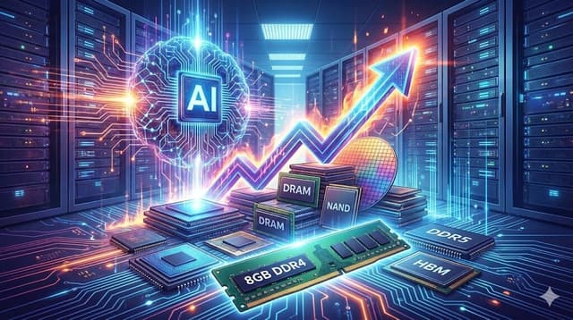 メモリー価格が急騰している理由を初心者にもわかりやすく解説:供給戦略とAI需要が再構築する新市場の全貌