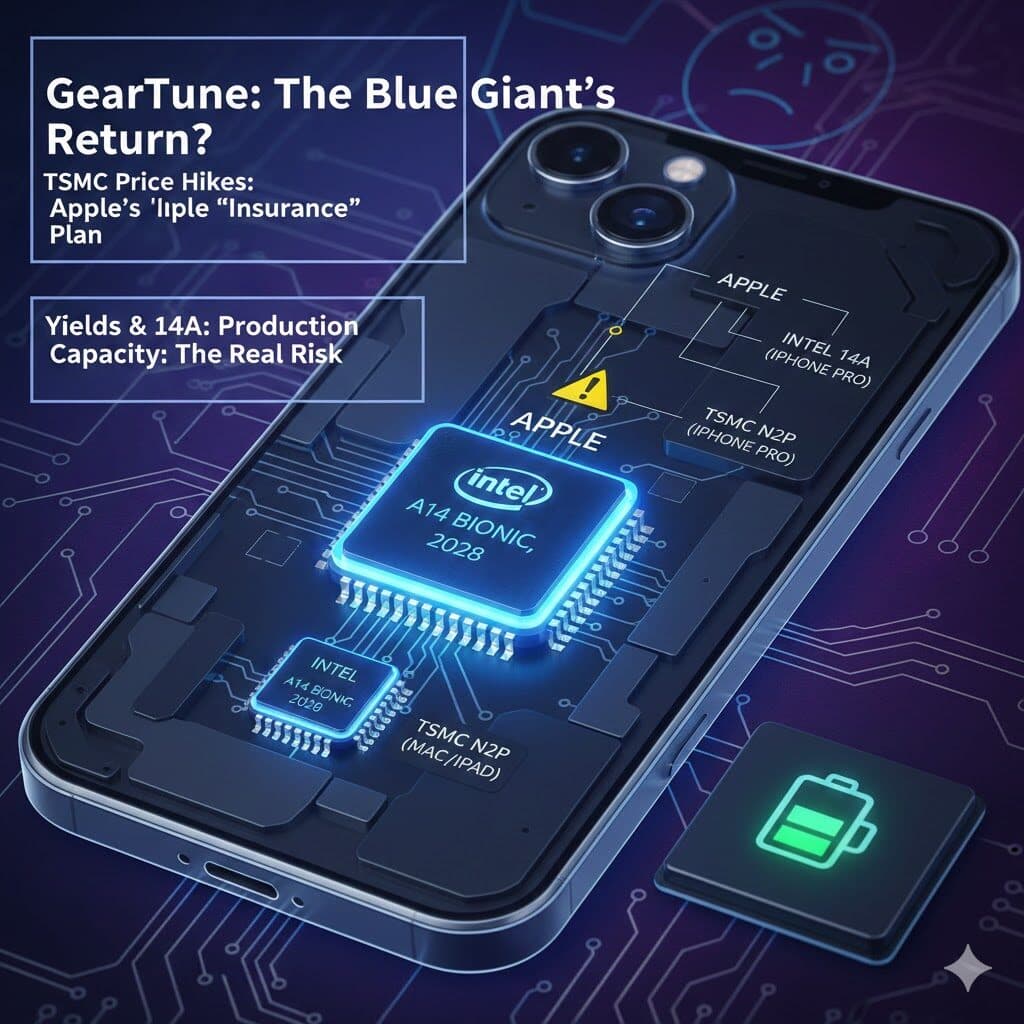 【速報】2028年のiPhone、心臓部はIntel製へ?【ニュース解説】