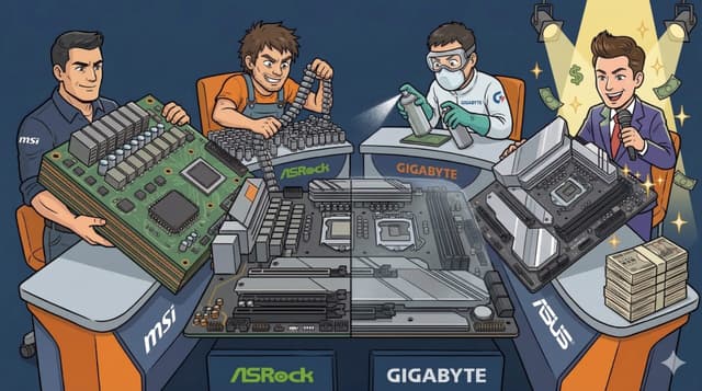 【2026年最新】主要マザーボードメーカー4社を徹底評価!「原価率」と基板設計から読み解く本当の耐久性