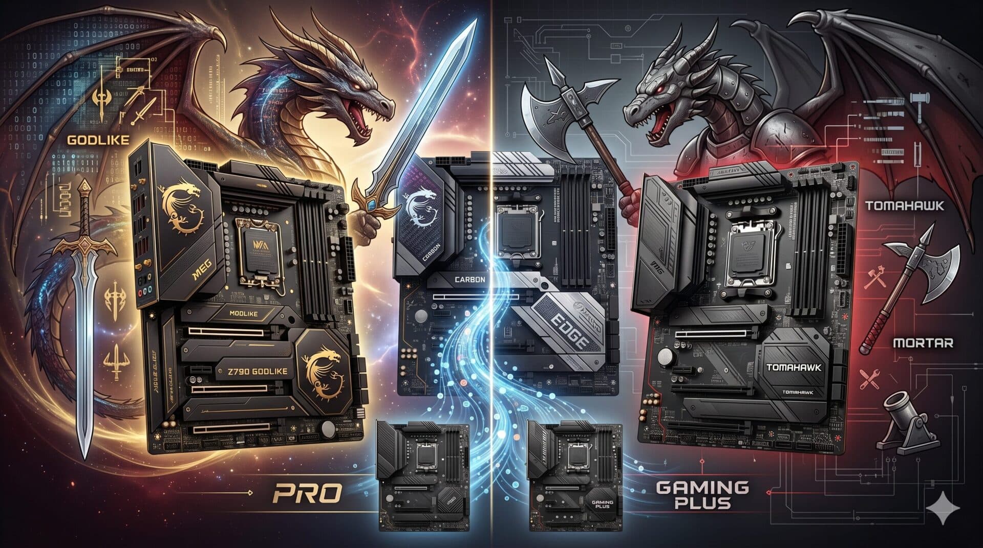 【令和キッズでもわかる】MSIマザーボード徹底解説。謎の武器名とアルファベットに隠された意味とは?